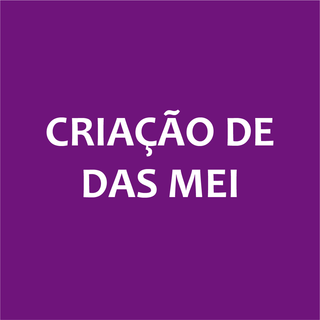 Criação de DAS MEI - PREÇO POR CNPJ